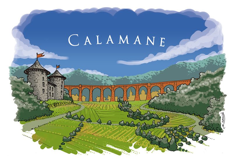 Château de Calamane à Calamane