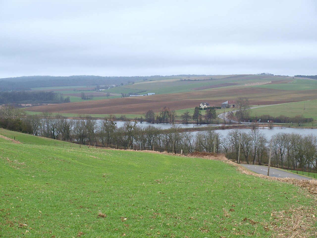 Lac de Bairon à Bairon et ses environs