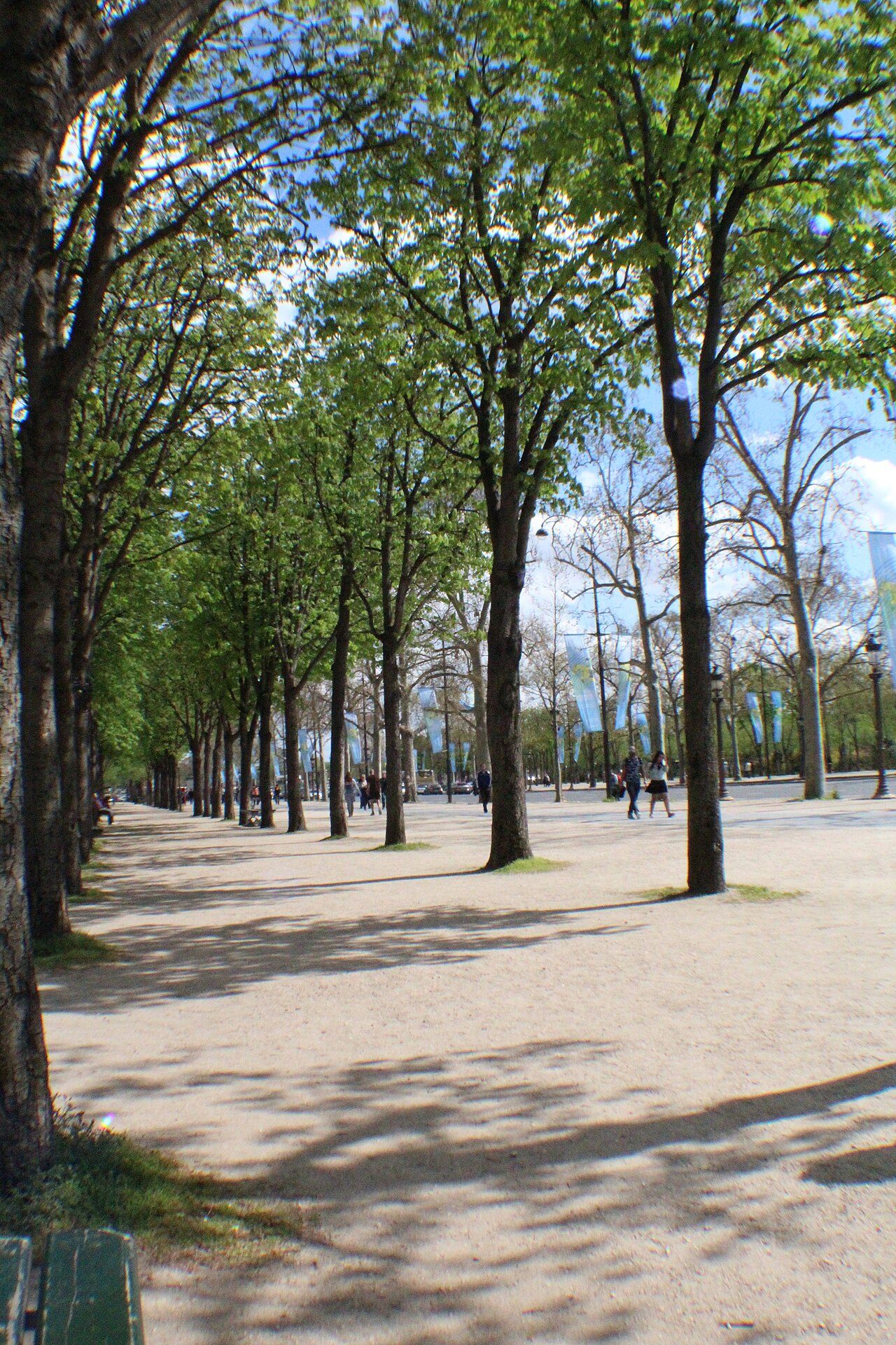 Jardins des Champs-Élysées à Paris