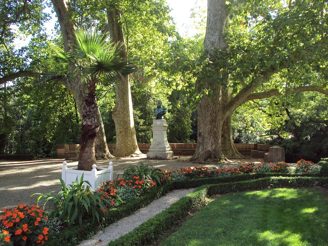 Le parc Rochegude à Albi