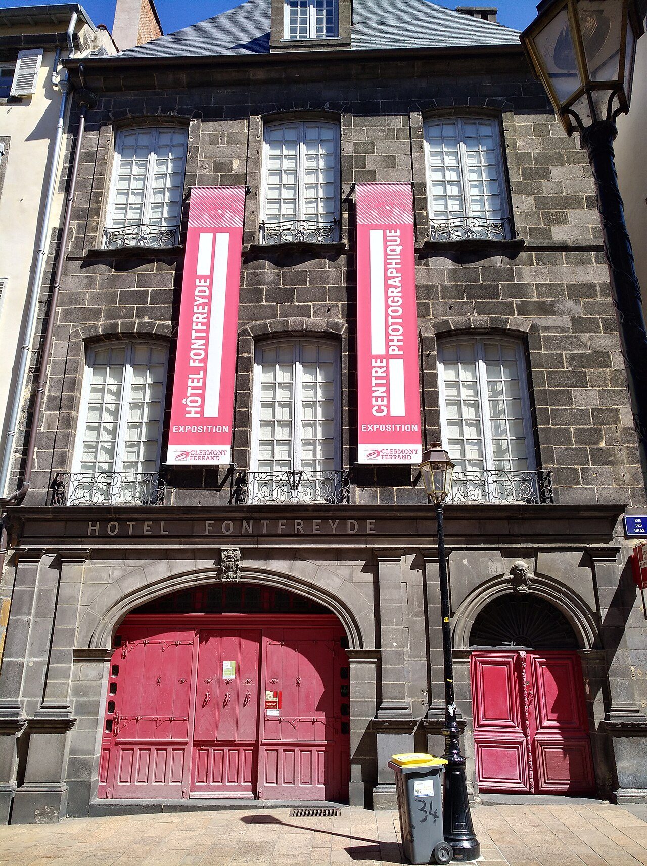 Hôtel Fontfreyde - Centre photographique à Clermont-Ferrand