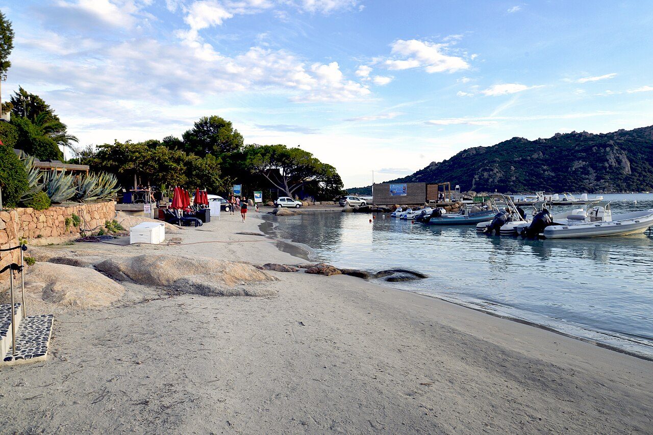 La plage de Santa Giulia à Porto-Vecchio