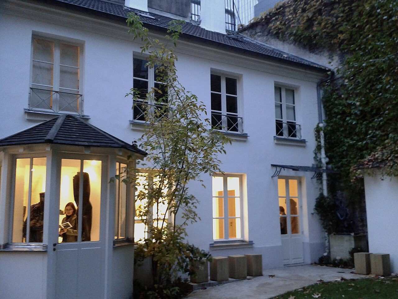 Jardin du musée Zadkine à Paris 6e Arrondissement