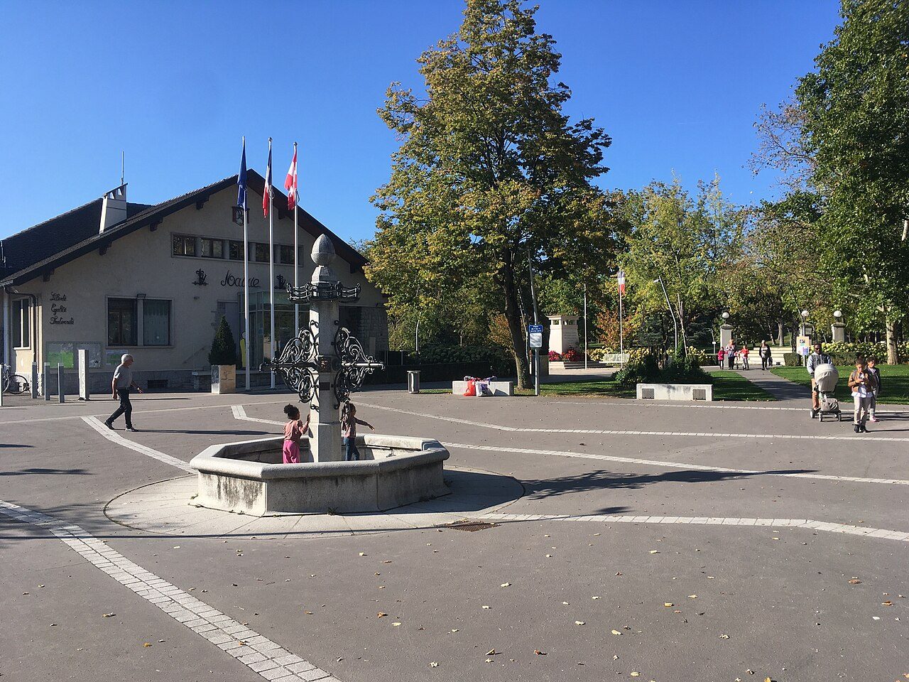 Parc Jean Beauquis à Ambilly