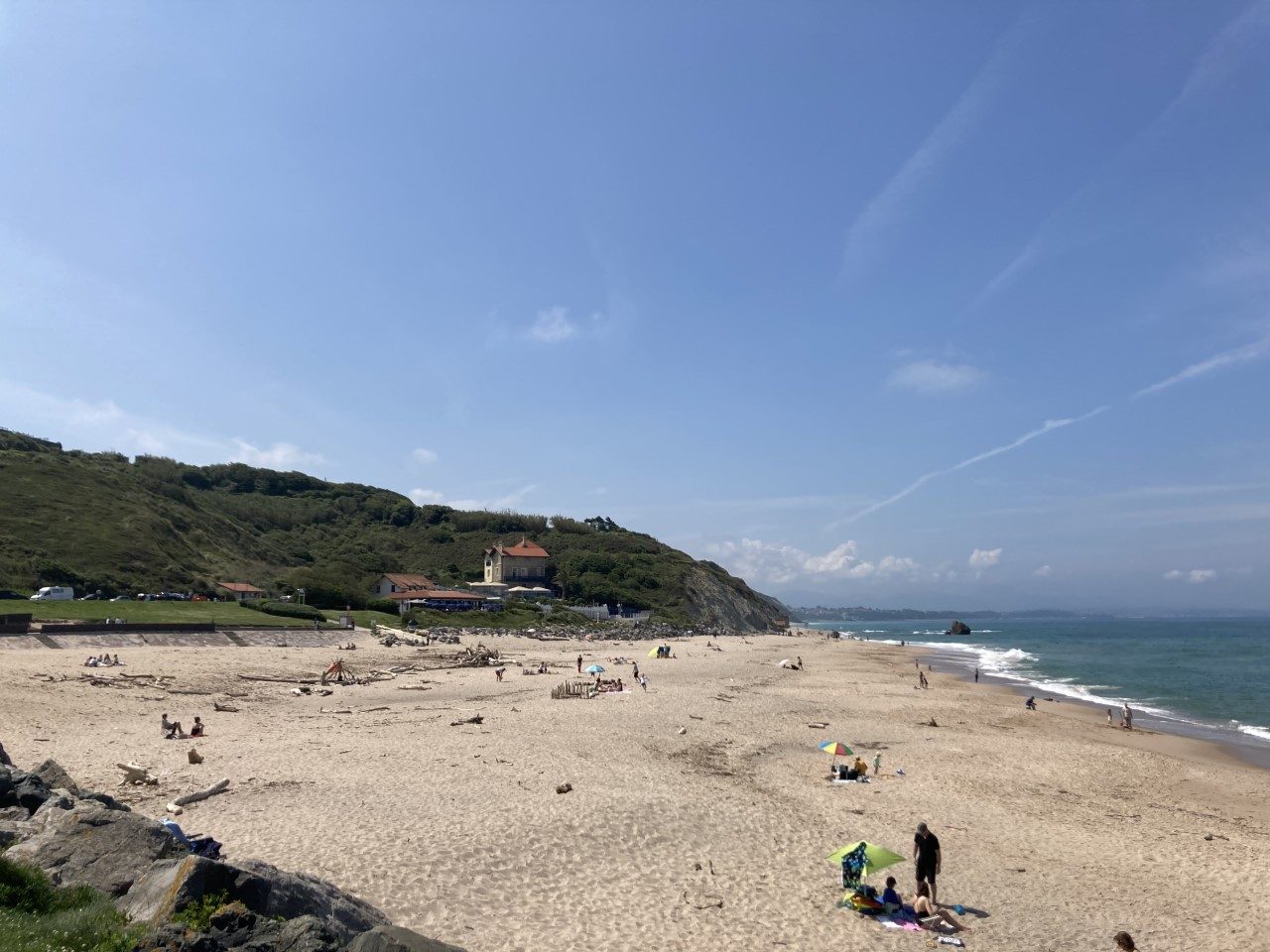 Plage d'Ilbarritz à Bidart