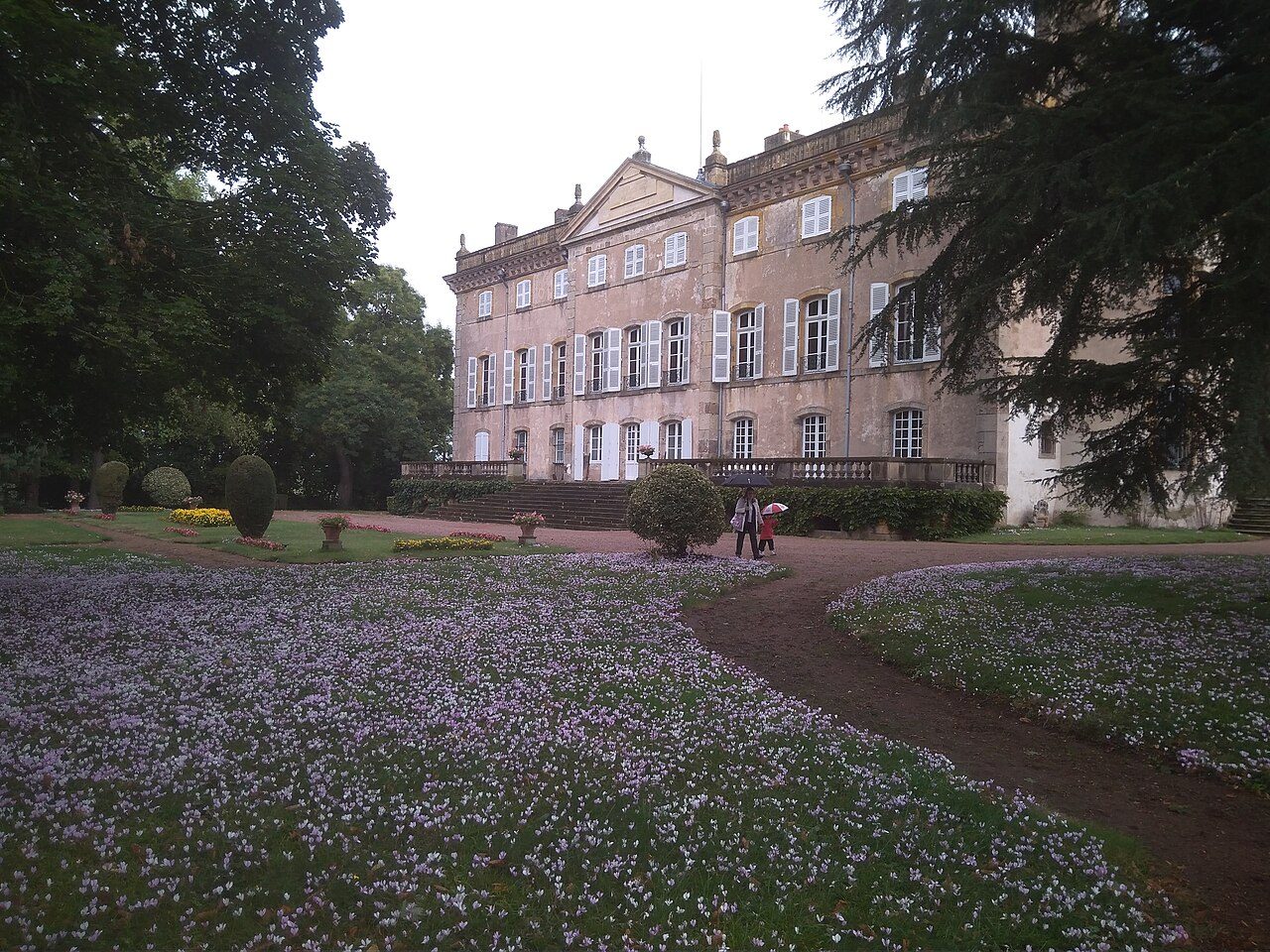 Château de Châteaumorand à Saint-Martin-d'Estréaux