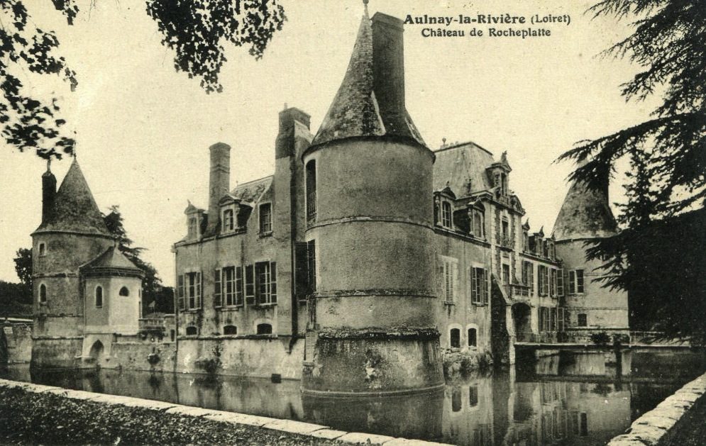 Château de Rocheplatte à Aulnay-la-Rivière