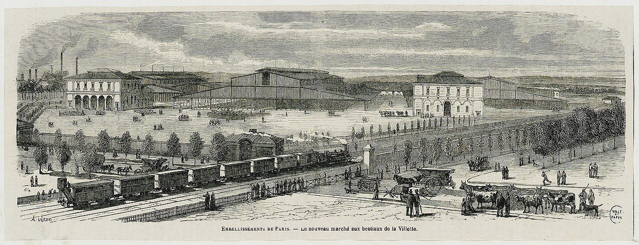 Marché Villette à Paris