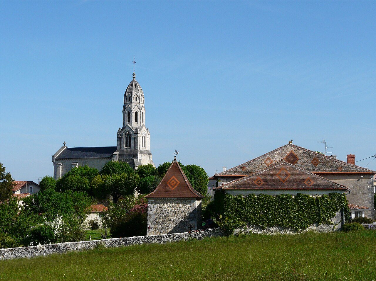 Village de Bertric-Burée à Bertric-Burée