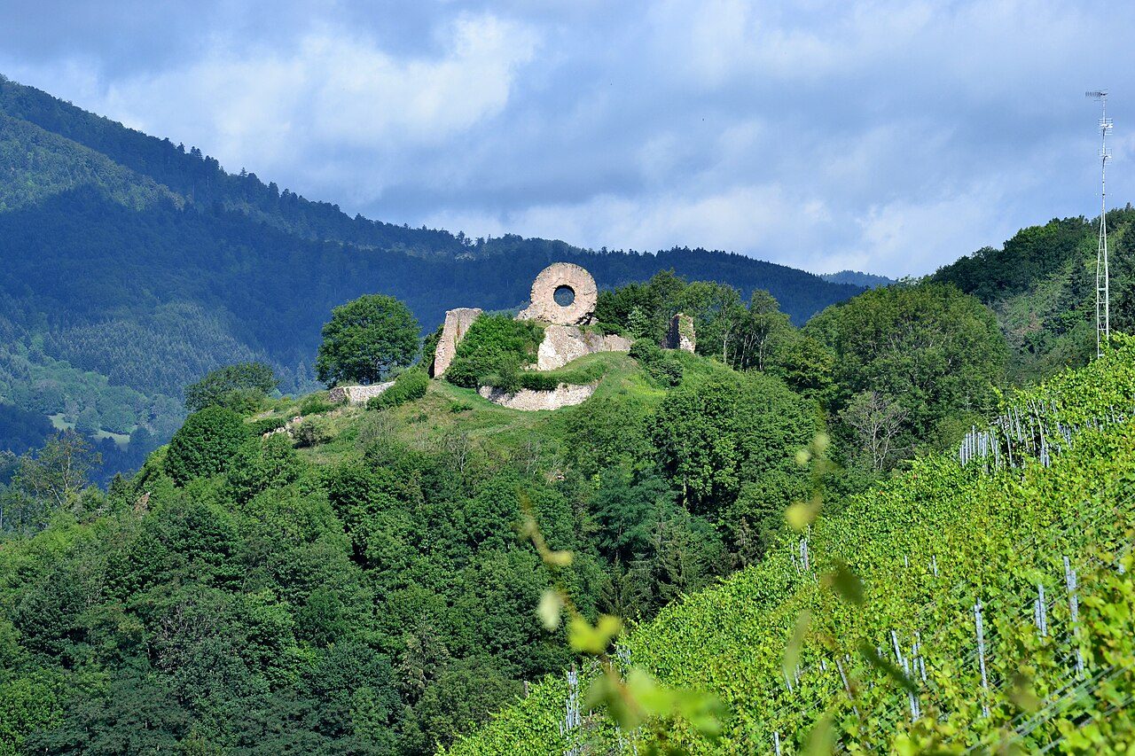 Les ruines du Château de l'Engelbourg