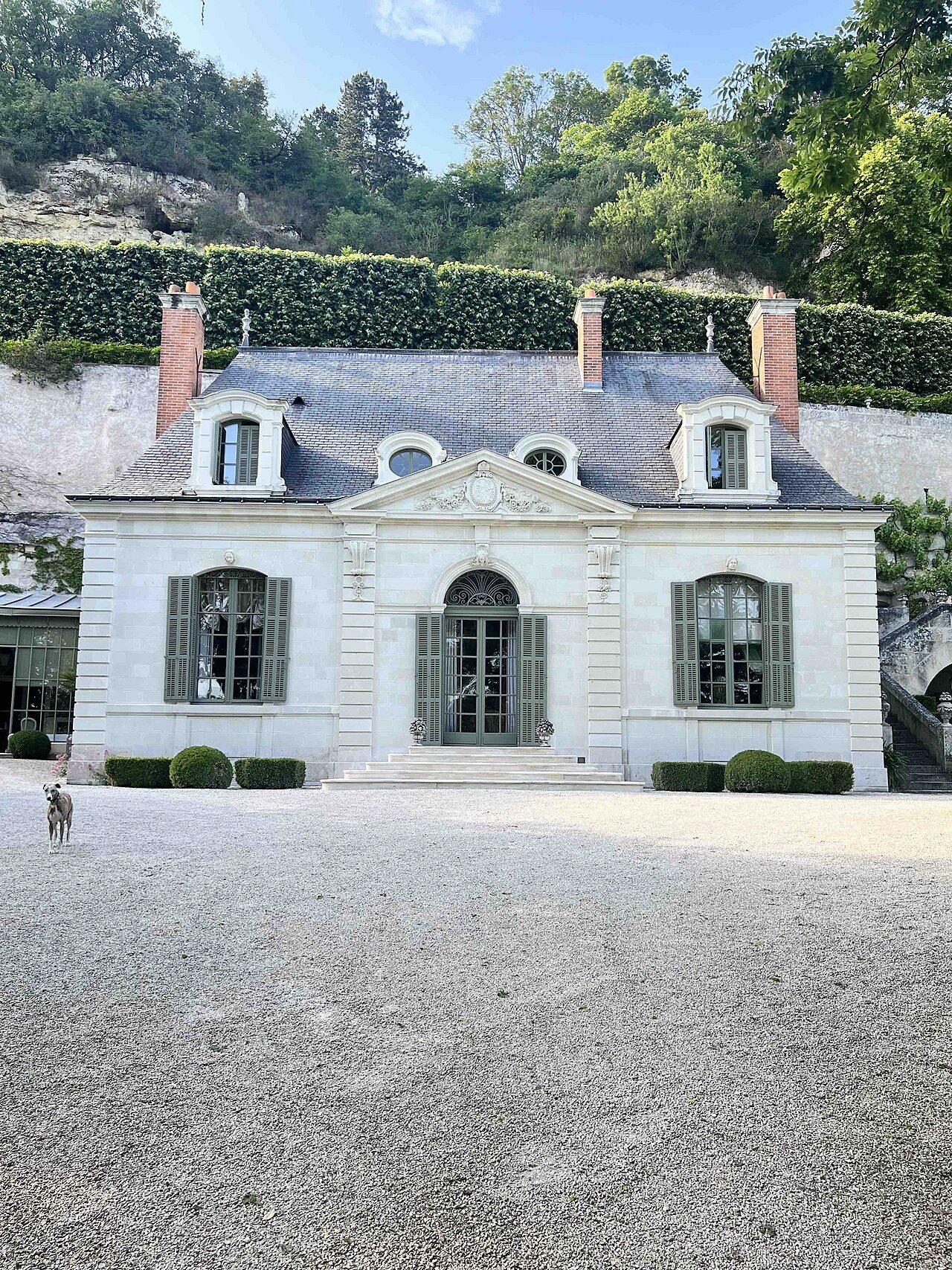 Jardin du Manoir des Basses Rivières à Rochecorbon
