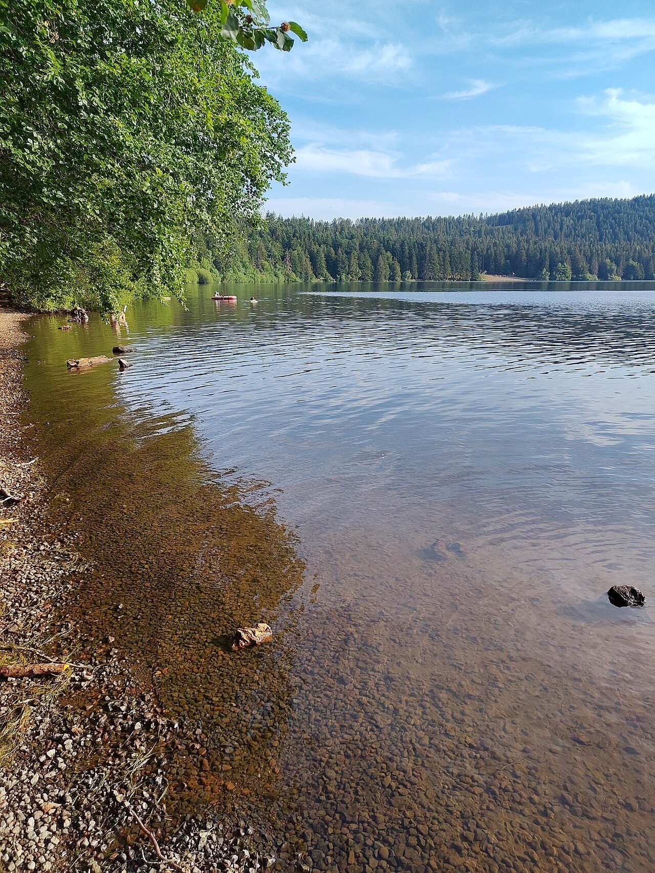 Lac du Bouchet à Cayres