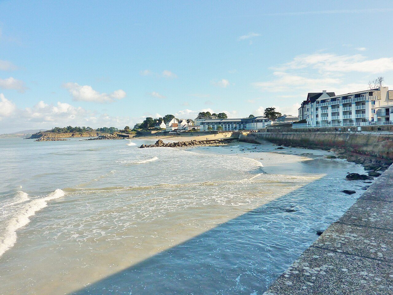 Plage des Sables Blancs à Douarnenez