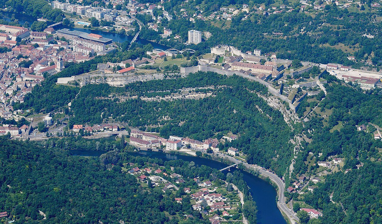 Les collines de Besançon