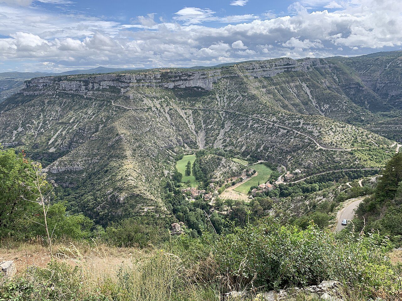 CIRQUE DE NAVACELLES à Saint-Maurice-Navacelles