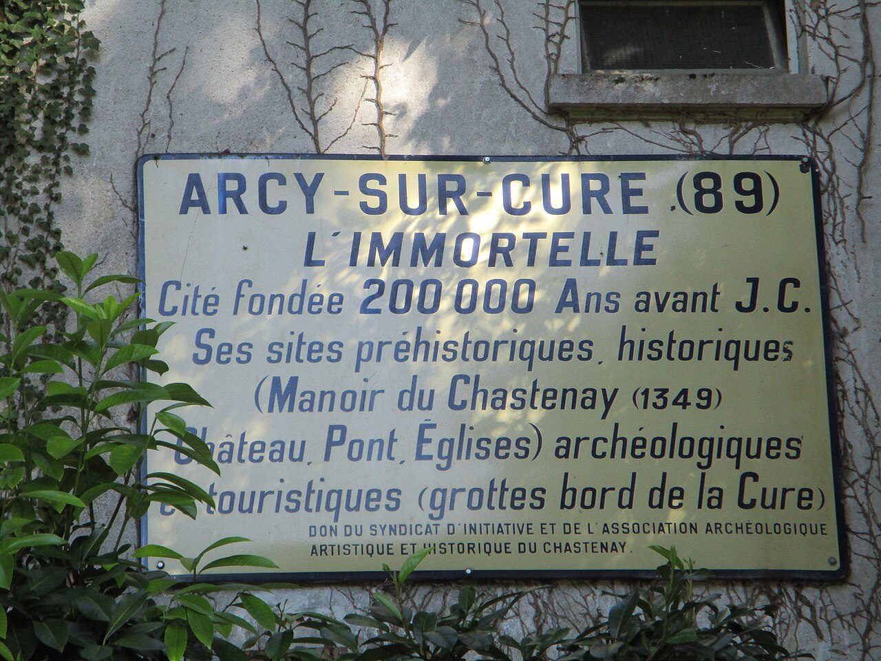 Grottes d'Arcy-sur-Cure à Arcy-sur-Cure