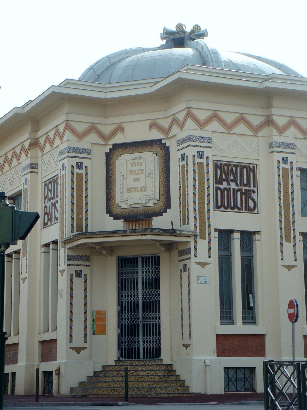 Piscine municipale Les Bains à Bègles