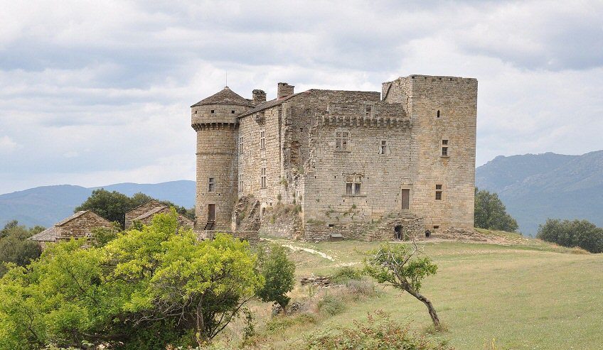 Château du Cheylard d'Aujac à Aujac