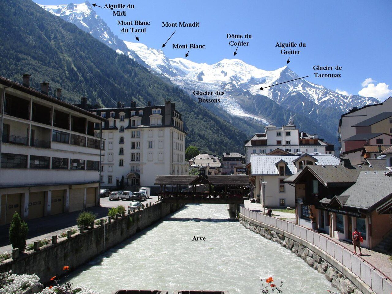 Aire de jeux Place du Mont Blanc à Chamonix-Mont-Blanc