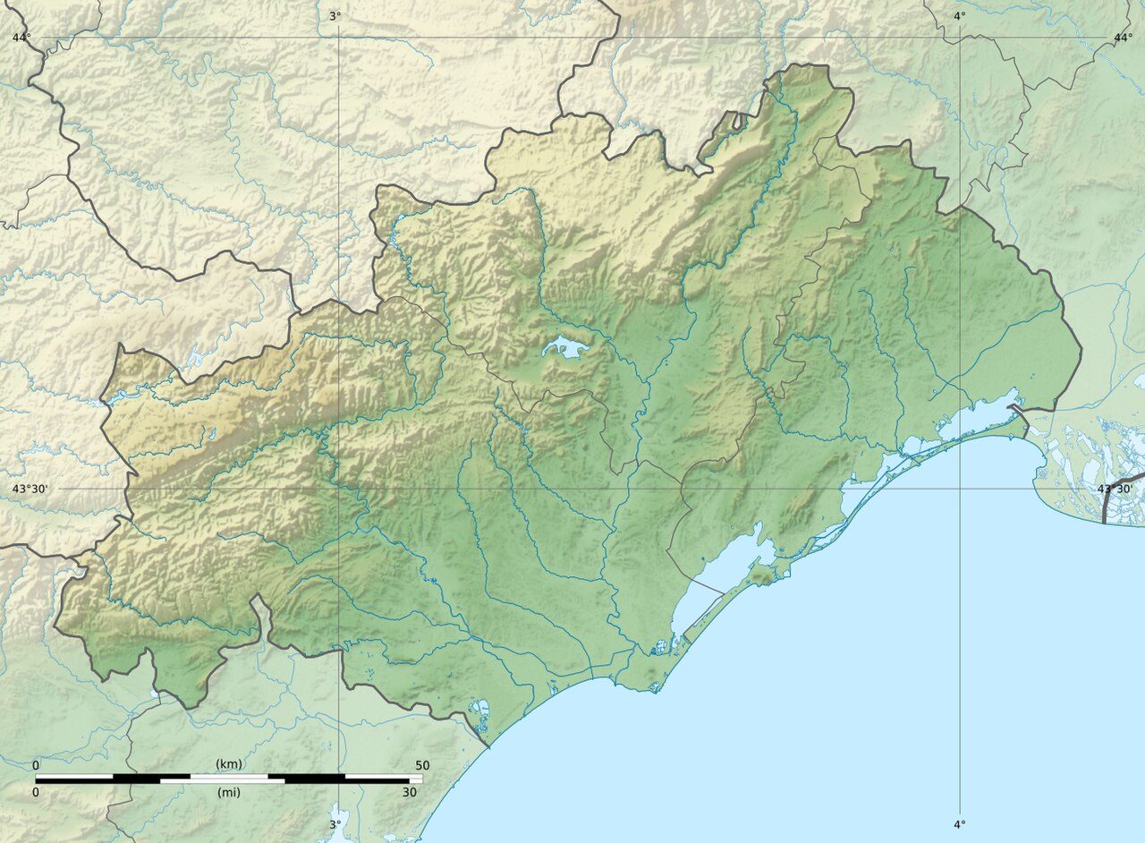 LE MASSIF DE LA GARDIOLE à Gigean