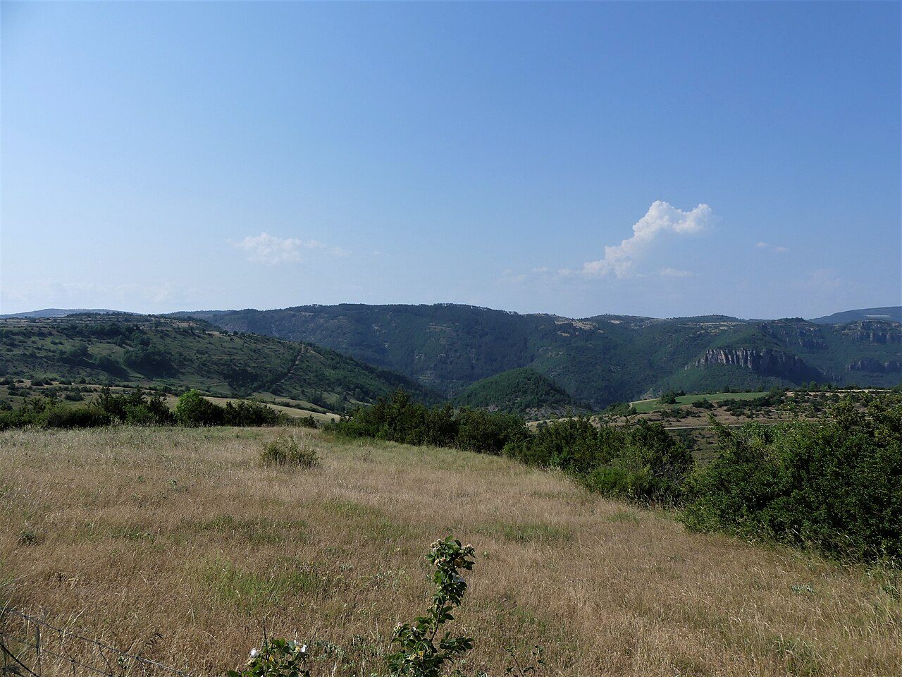 Les gorges du Trèvezel à Trèves