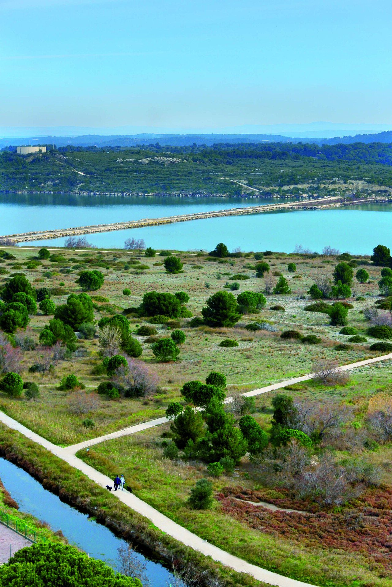 Etang de l'Estomac à Fos-sur-Mer