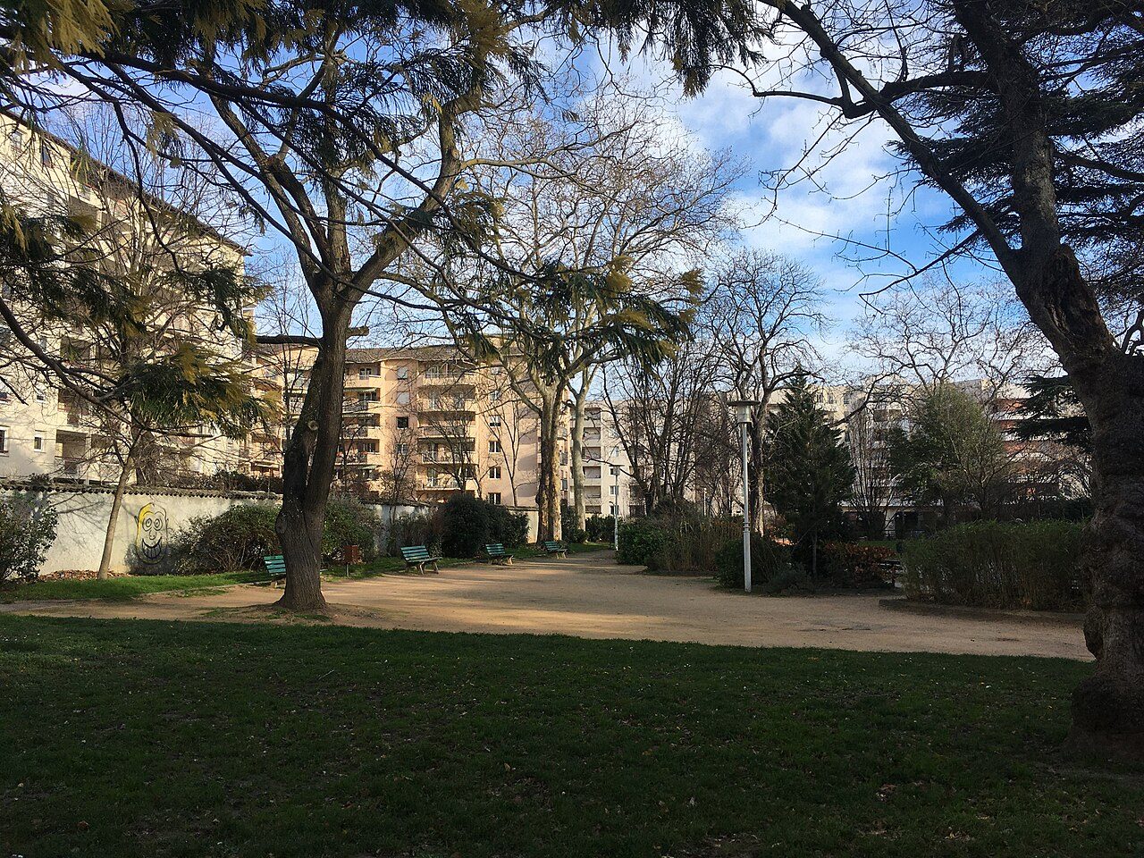 Parc Sisley à Lyon 3e Arrondissement