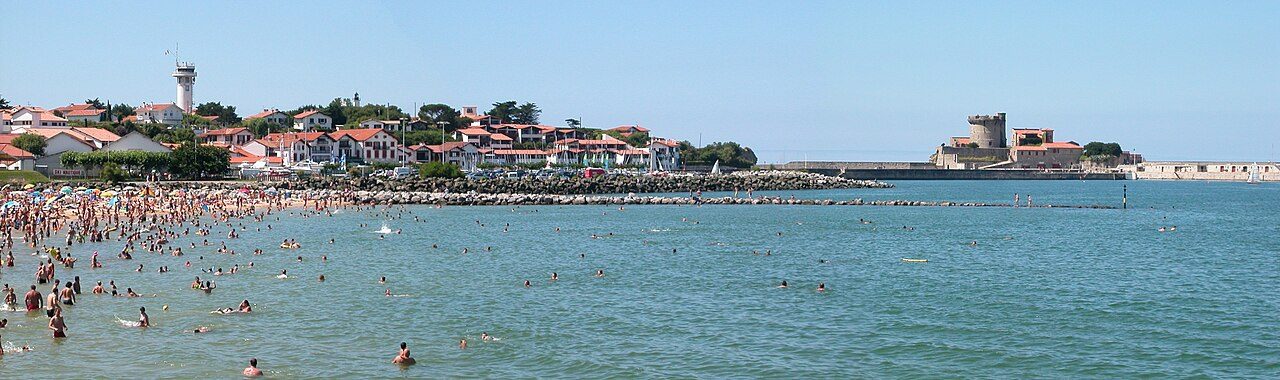 Plage de Socoa à Ciboure