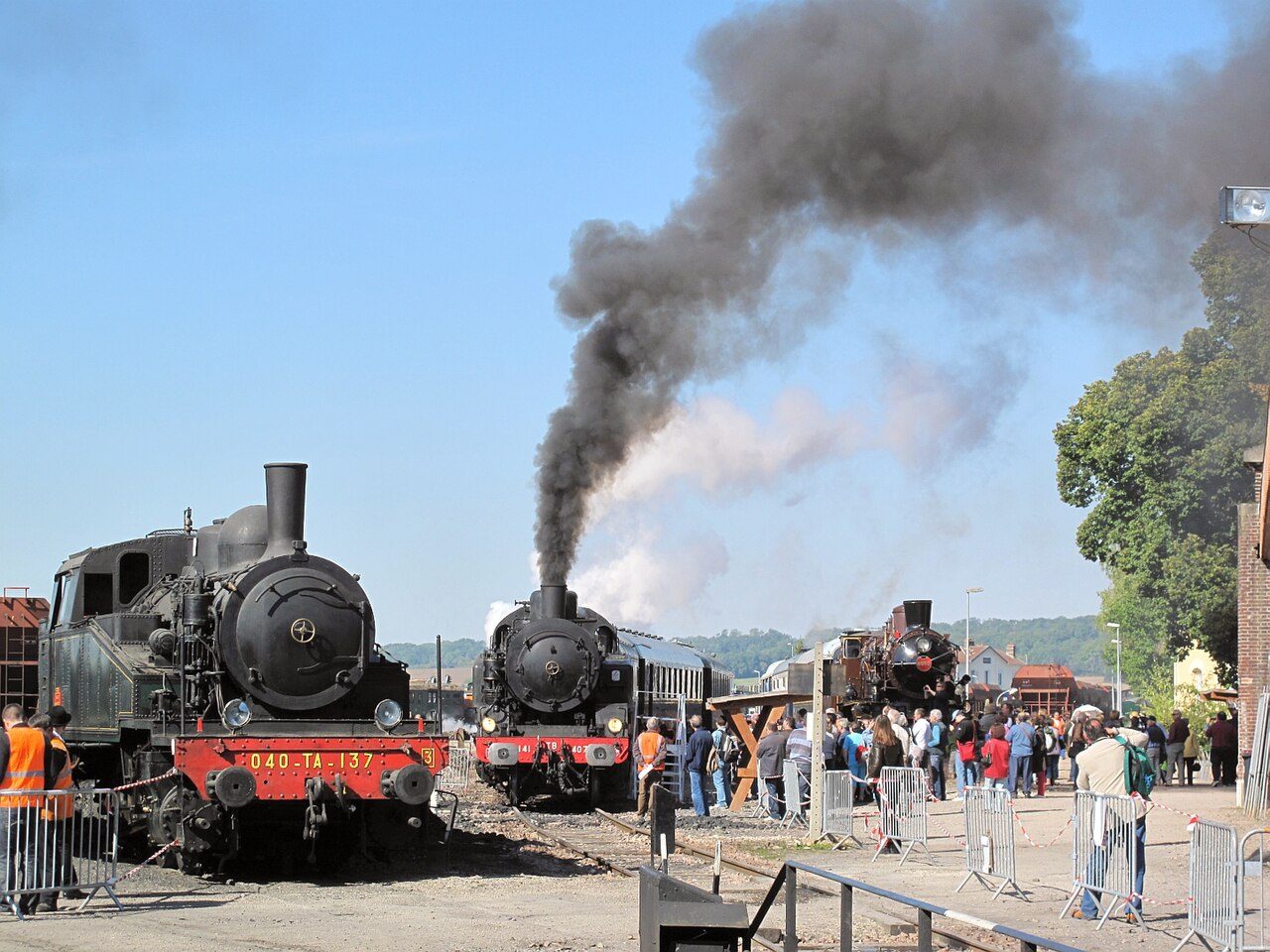 AJECTA - musée vivant du train à vapeur à Longueville