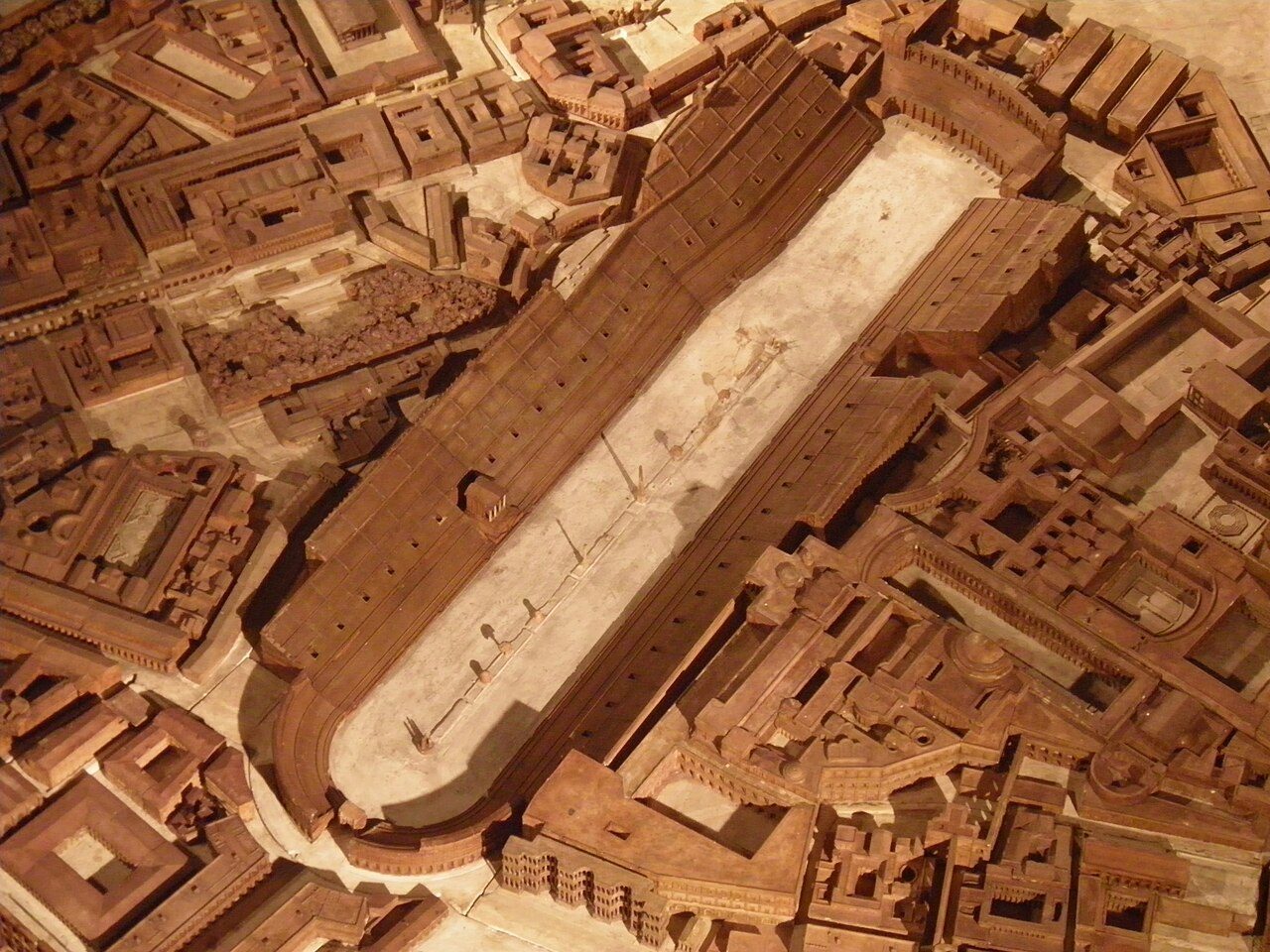Plan de Rome à Caen
