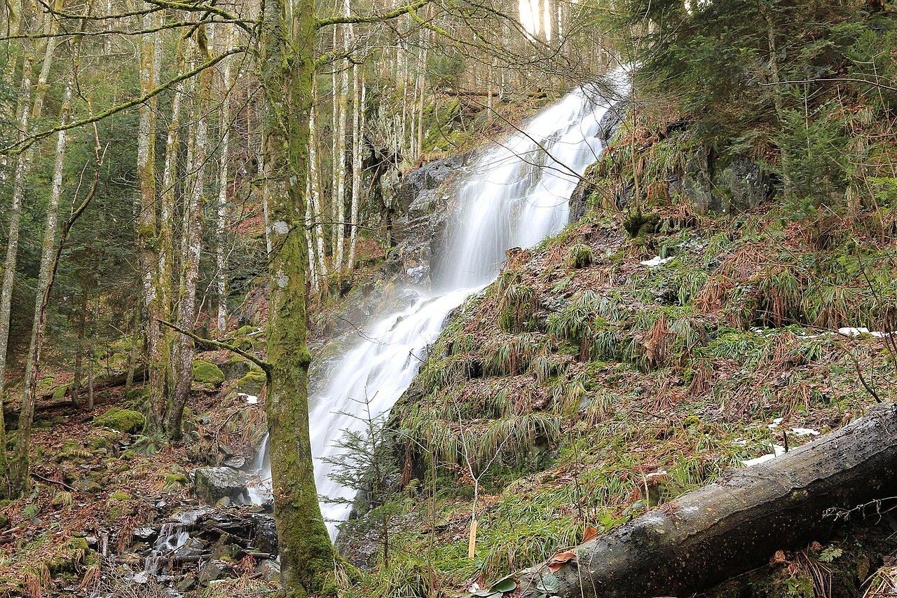 Cascade du Kletterbach à Linthal