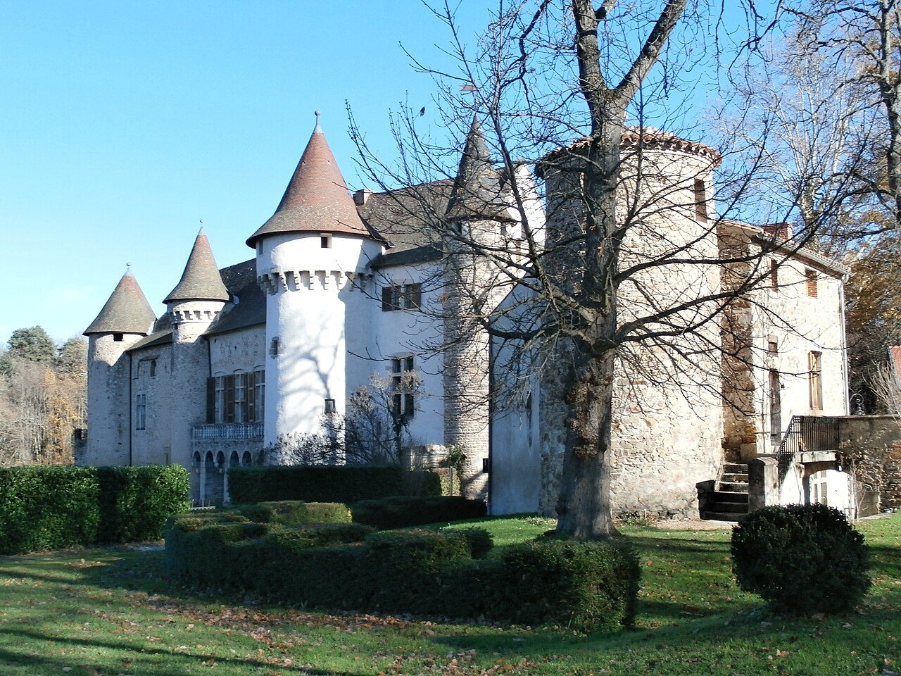 Parc du Château d'Aulteribe à Sermentizon