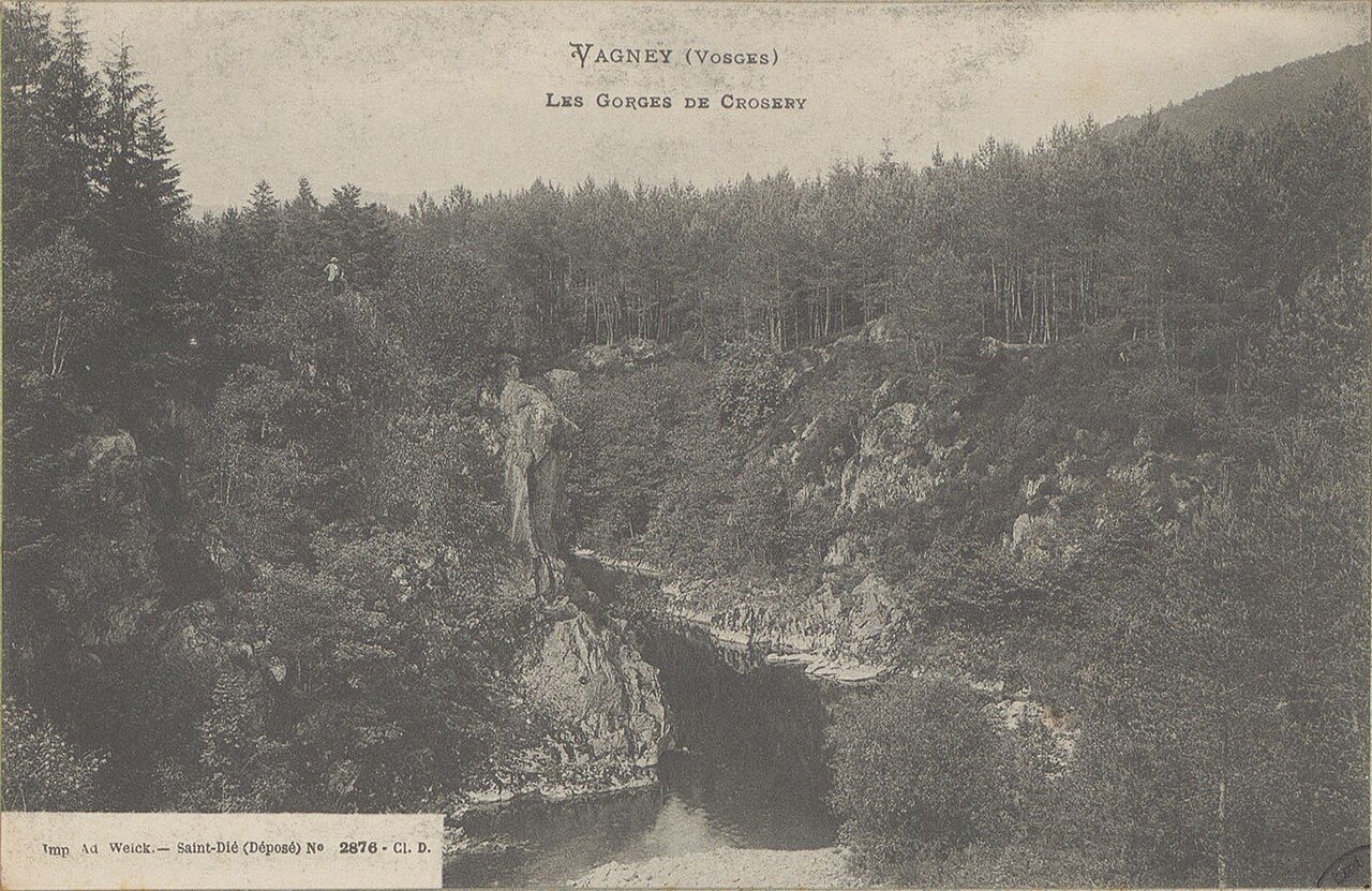 Les gorges de Crosery à Thiéfosse