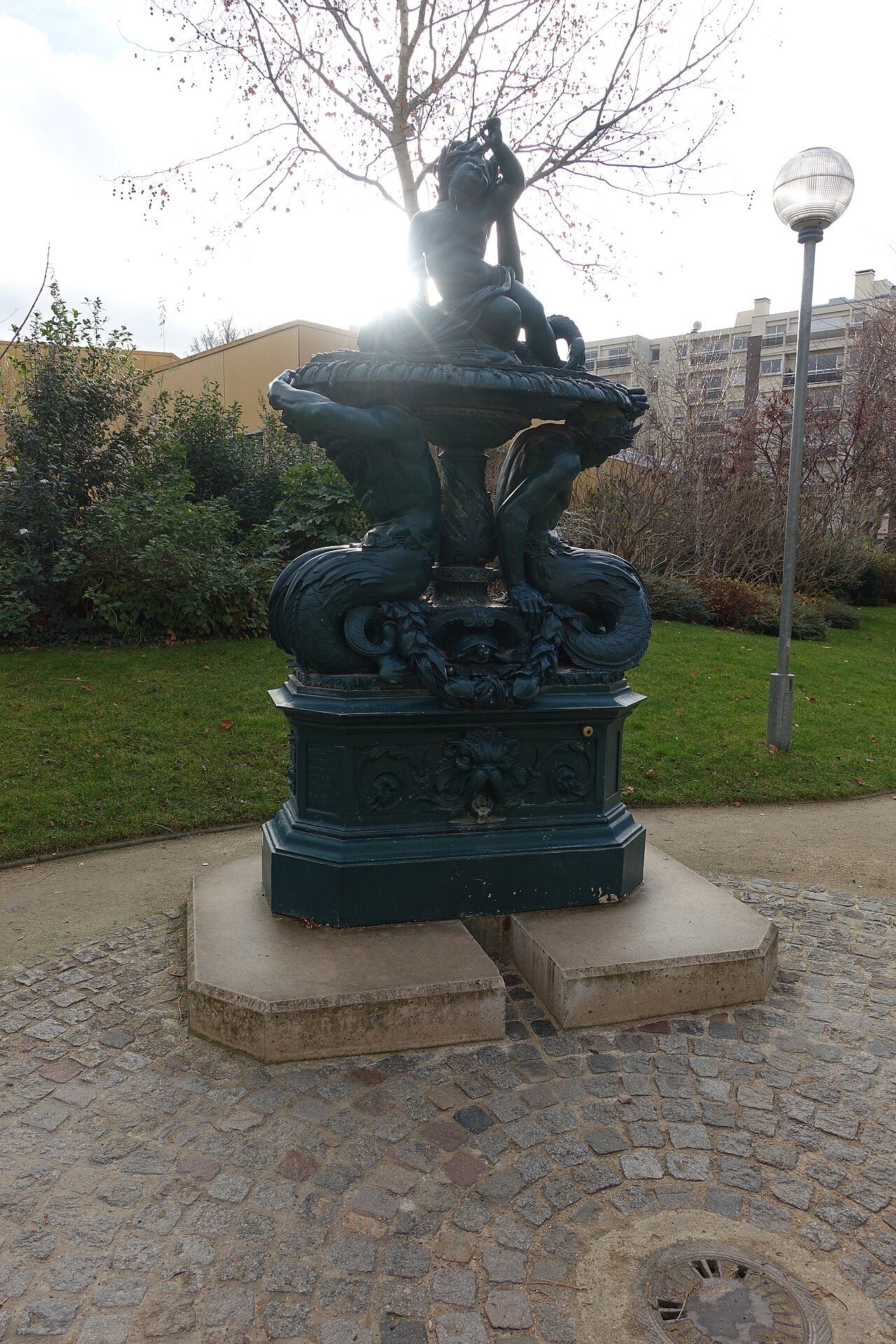 Jardin Villemin à Paris