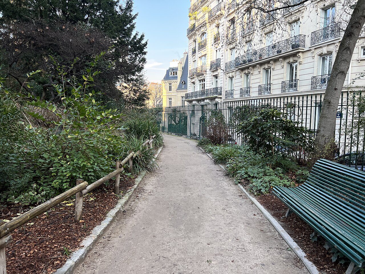 Square des arênes de Lutèce et square Capitan à Paris 5e Arrondissement