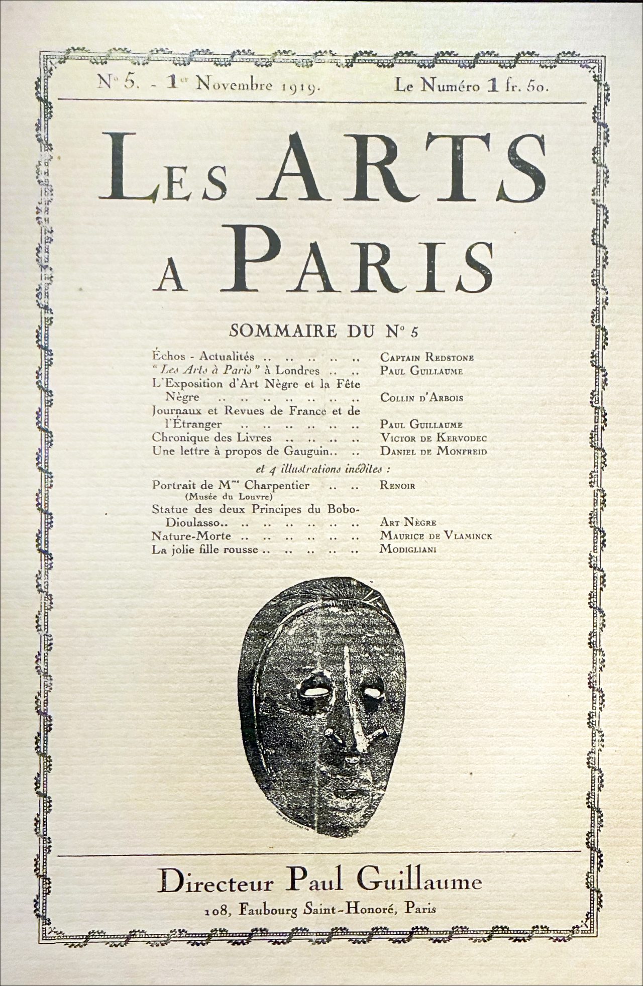 1913-1923 : L’Esprit du Temps à Paris