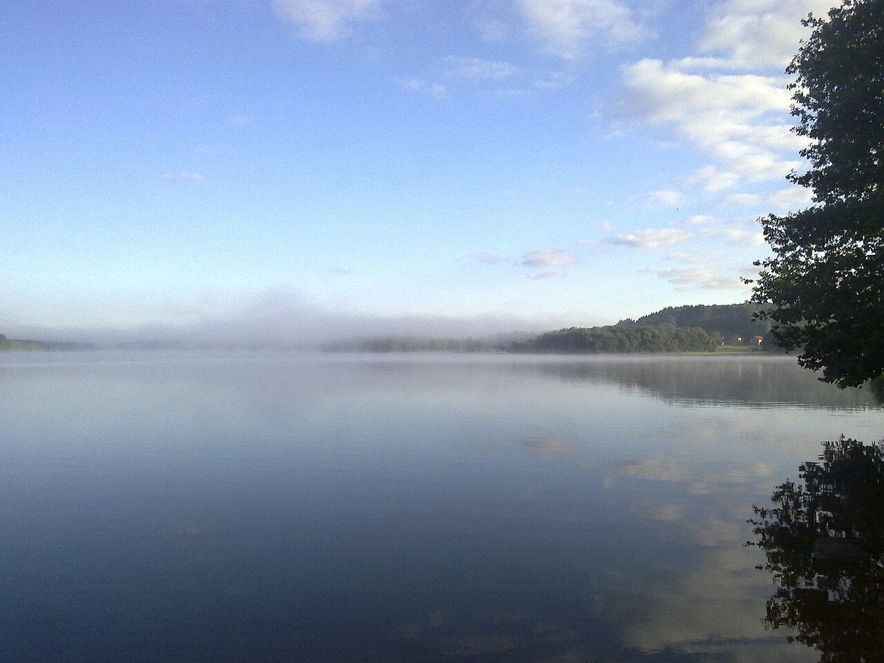 Lac de Saint-Agnan à Saint-Agnan-en-Morvan|58230#Saint-Agnan