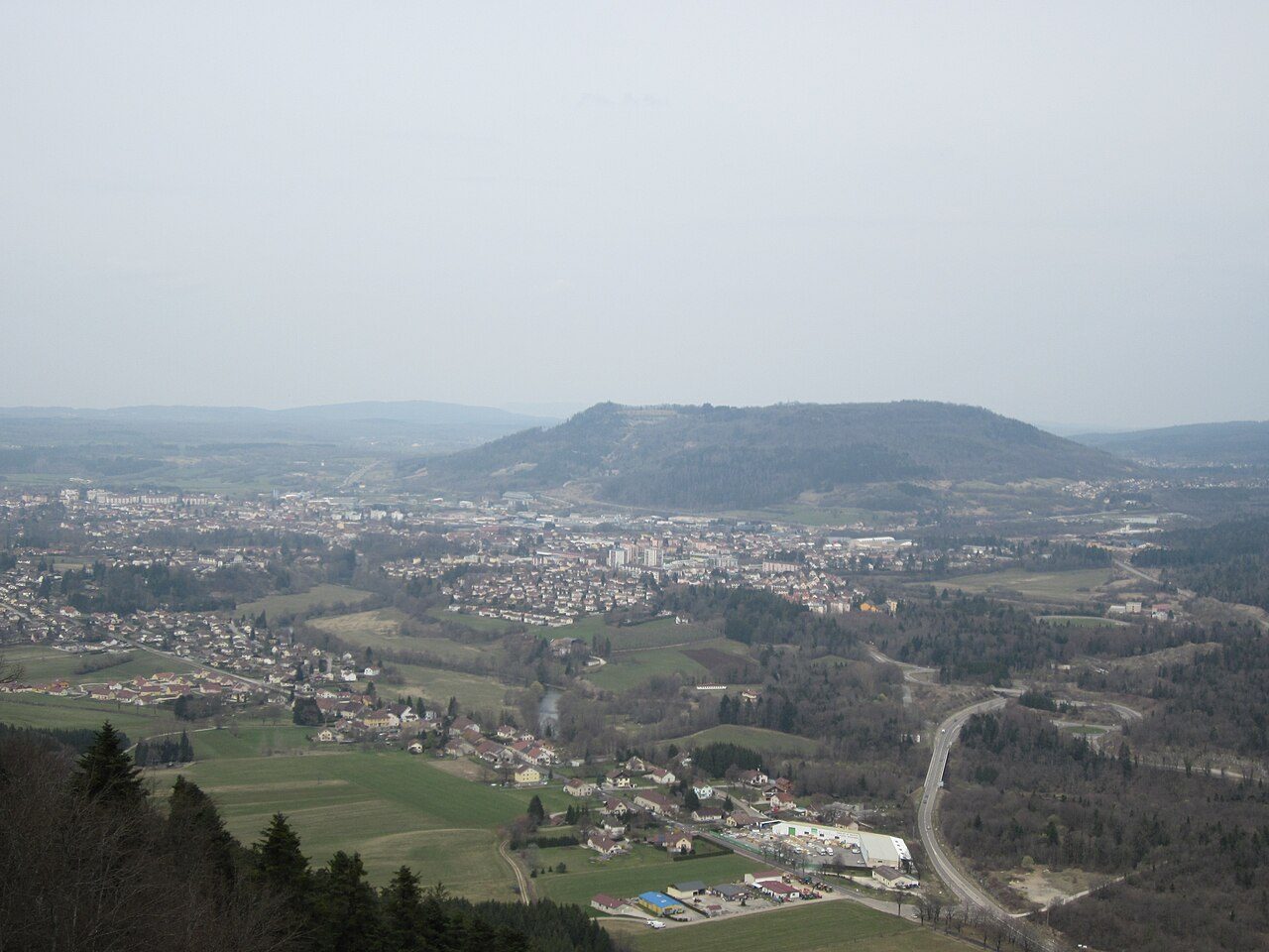 Mont-Rivel à Champagnole