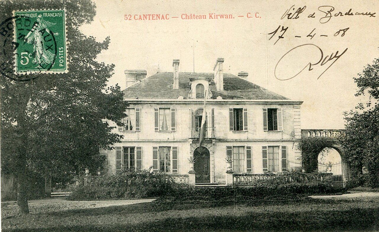 Parc du château Kirwan à Margaux-Cantenac