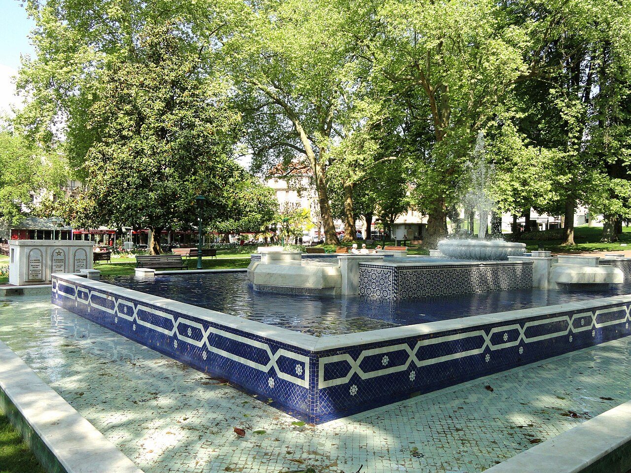 Parc floral des Thermes