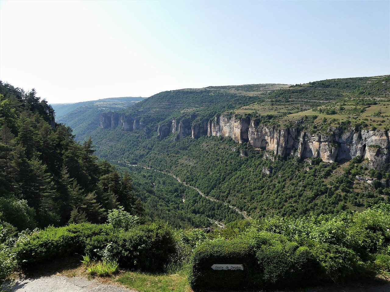 LES GORGES DE LA JONTE à Meyrueis