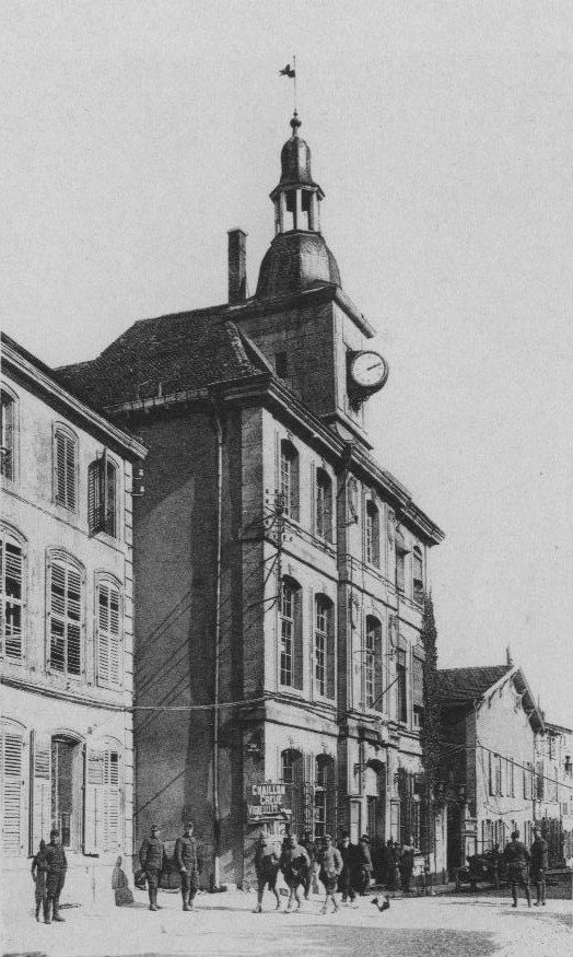 Façade remarquable : ancien hôtel de ville à Saint-Mihiel