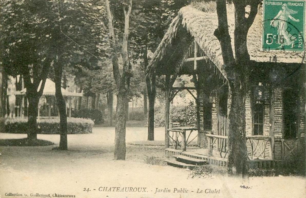 Jardin public à Châteauroux