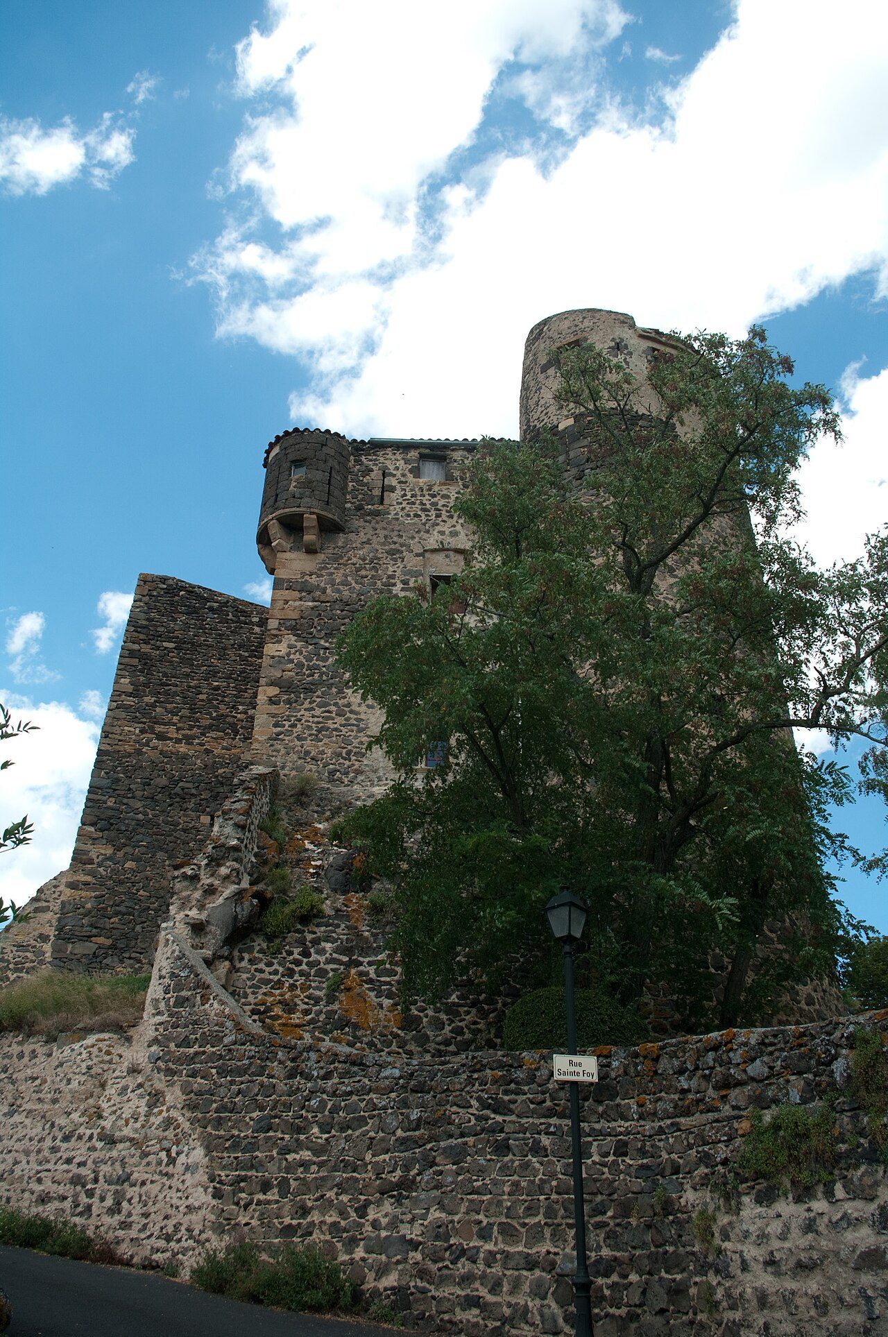 Château de Chalus à Chalus