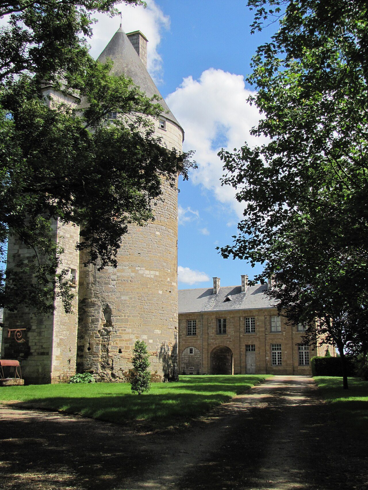 Parc du Château de L'Hermenault à L'Hermenault