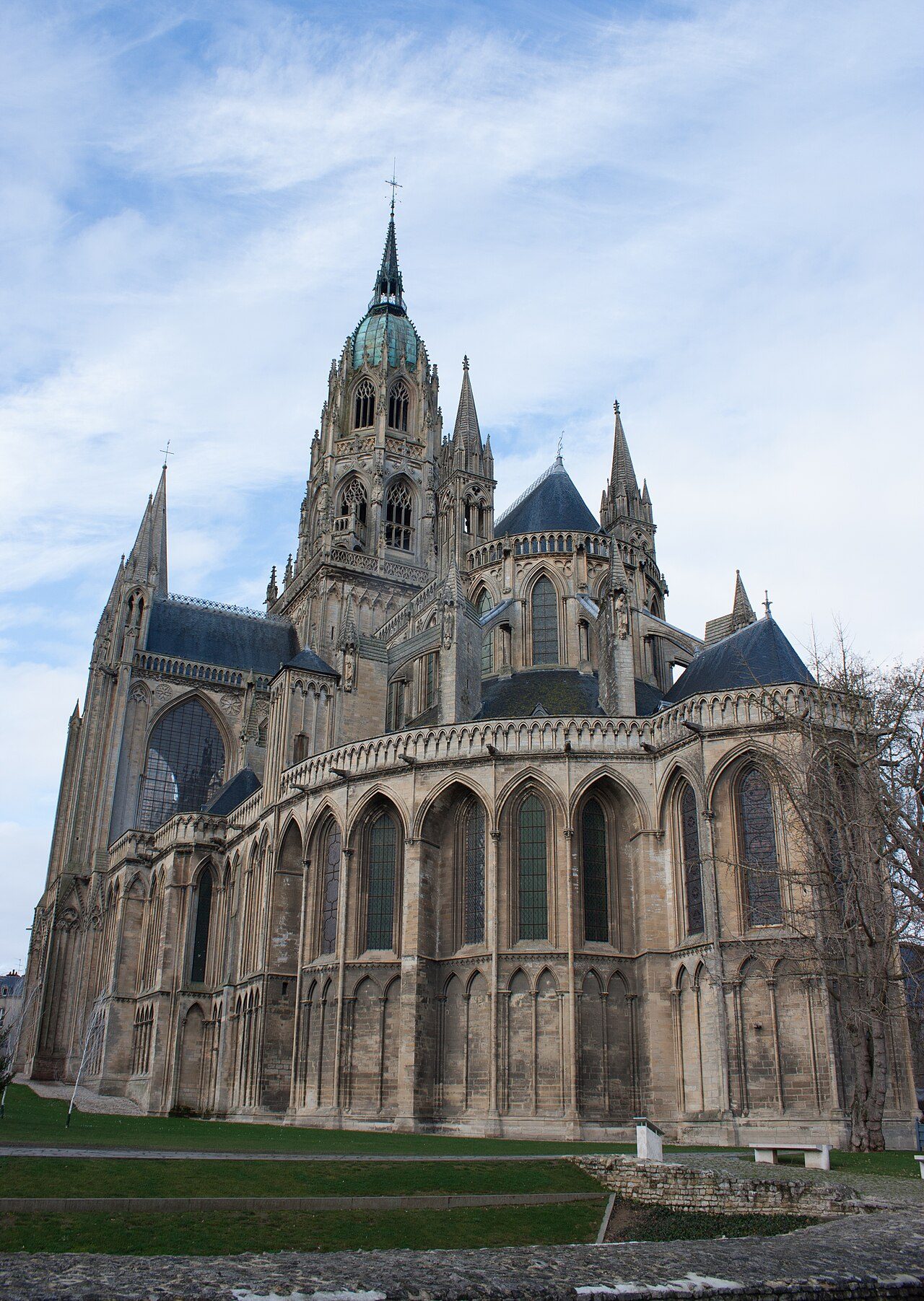Vue sur Bayeux