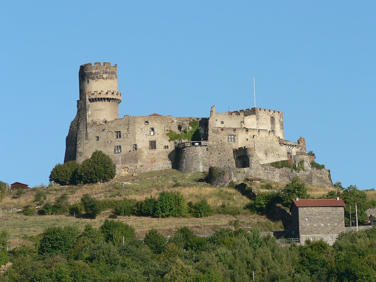 Château de Tournoël à Volvic