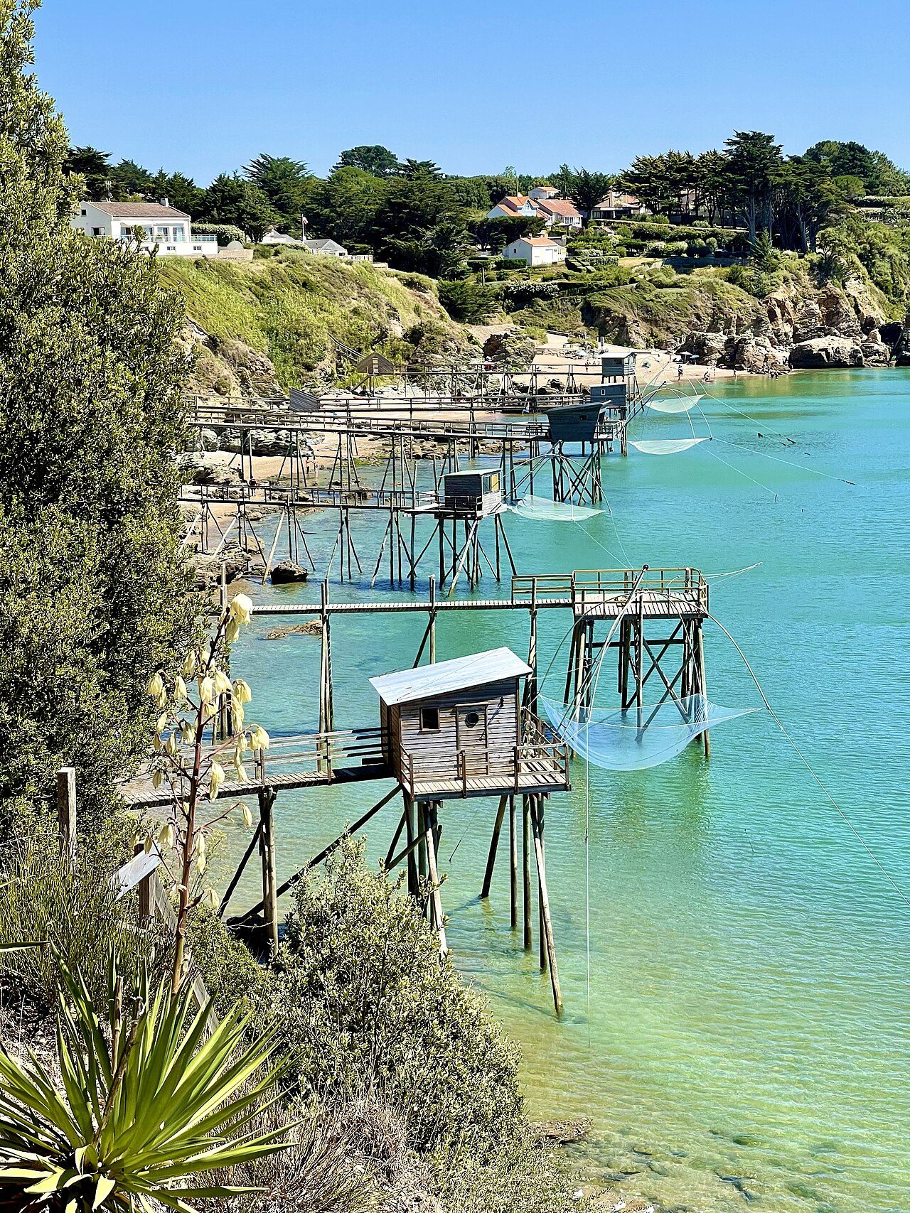 Plage de la Boutinardière à Pornic