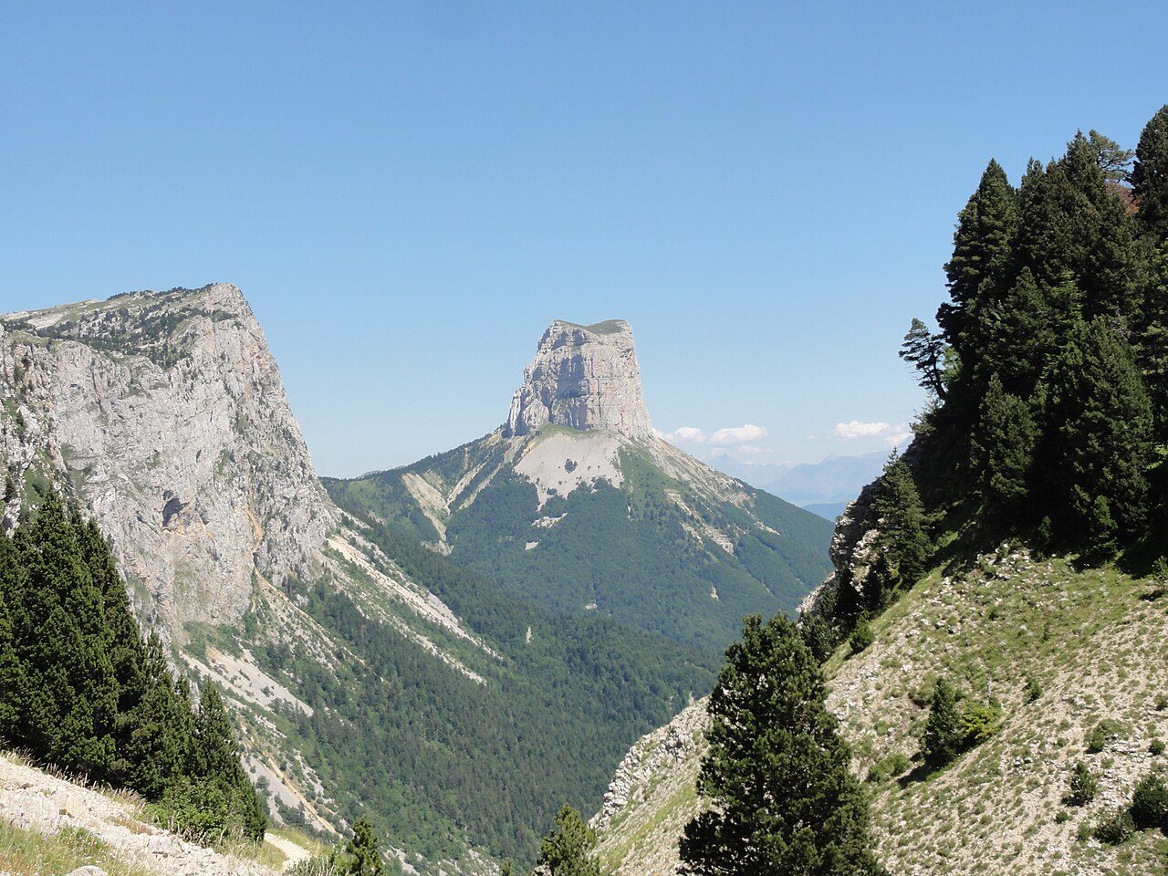 Voies d'escalade du Mont Aiguille