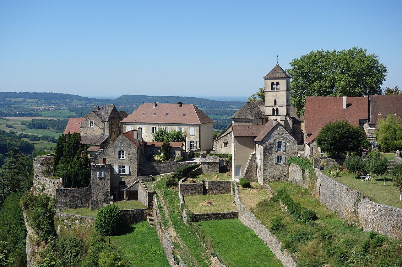 Belvédère de la rochette à château-chalon à Château-Chalon